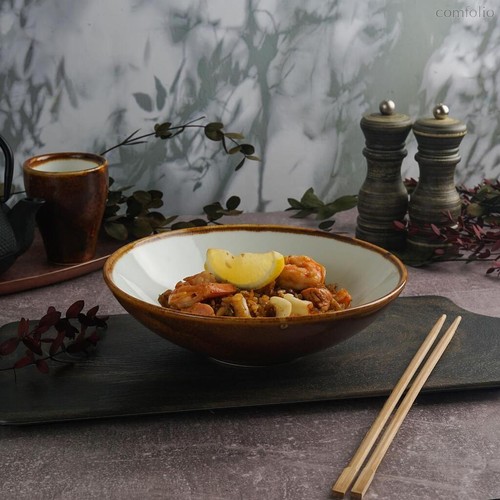 Салатник 830 мл d 20,5 см h6 см Proper Panasia 6шт. - P.L. Proff Cuisine