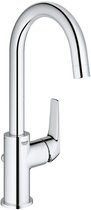 23753000 BauFlow Смеситель для раковины с донным клапаном, L-Size, хром - Grohe
