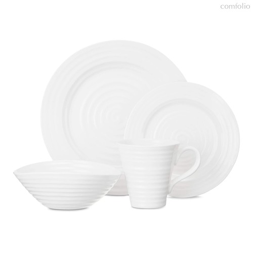 Сервиз чайно-столовый Portmeirion Софи Конран для Портмейрион на 1 персону 4 предмета, фарфор, п/к - Portmeirion