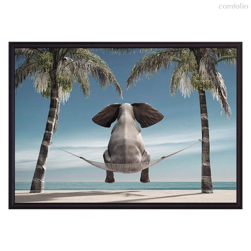 Слон на отдыхе, 50x70 см - Dom Korleone