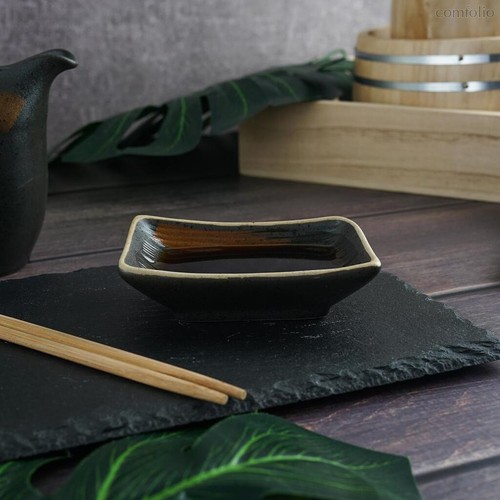 Соусник 30 мл 9,7*6,7*2,9 см прямоуг. Dark Matt Panasia P.L. Proff Cuisine - P.L. Proff Cuisine