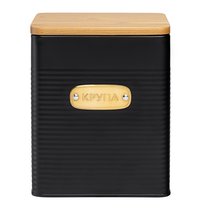Банка для хранения крупы Irmel, 3,2 л, графит - Smart Solutions