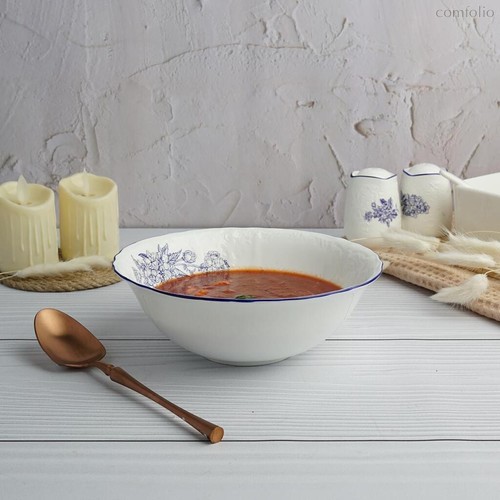 Салатник 600 мл d 18 см h6,5 см Sea Flower P.L. Proff Cuisine - P.L. Proff Cuisine