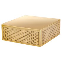 Мыльница МЁД, цвет Состаренная латунь - Covali