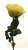 Роза Гран При ярко желтая 65 см живое прикосновение (24 шт.в упак.) - Top Art Studio