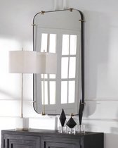 Настенное зеркало в раме Пали, цвет золотой - Louvre Home