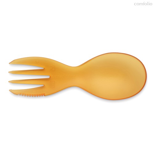 Многофункциональный столовый прибор CUTElery™ 3в1 оранжевый, цвет оранжевый - Carl Oscar