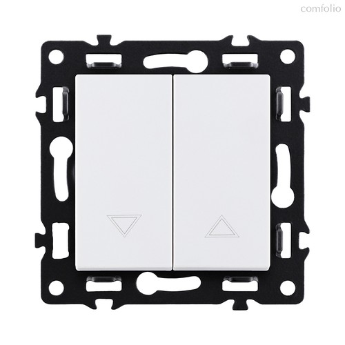 Механизм управления жалюзи 2-клавишный, белый Kollinger Asthetik AS-013WH - Kollinger