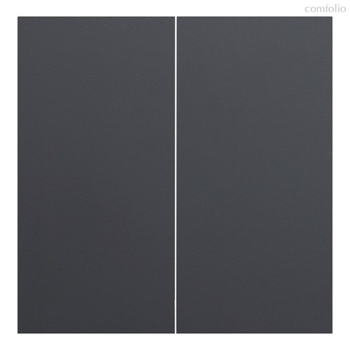 Клавиши двухклавишного выключателя 35611 MB, черный сатин - Rikett