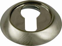 Накладка на ключевой цилиндр SILLUR CL S.CHROME (матовый хром, круглое основание) - Archie