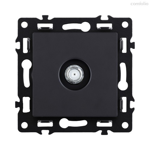 Розетка TV, черный Kollinger Asthetik AS-020BK - Kollinger