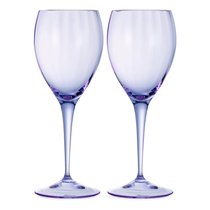 Набор бокалов для белого вина Moser Оптик 250 мл, 2 шт, александрит, п/к - Moser