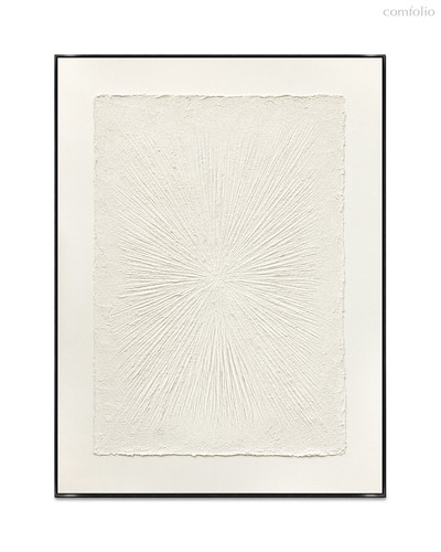 Интерьерная картина Mono vestige, цвет белый - Louvre Home