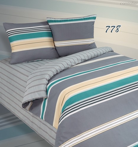 Комплект постельного белья ПА-4-778 Семья Поплин с наволочками 70х70х2 шт. - АльВиТек