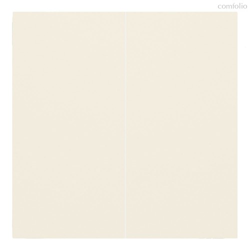 Клавиши для двухклавишного перекрестного выключателя 35614 MC, кремовый сатин - Rikett