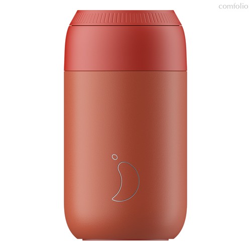 Термокружка Series 2, 340 мл, красная - Chilly's Bottles