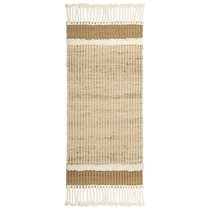 Ковер из джута и шерсти Mumbai из коллекции Ethnic, 70x160см - Tkano