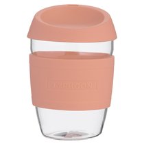 Кружка для кофе 400 мл Typhoon стекло розовая - Typhoon