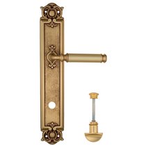 Дверная ручка Venezia Mosca WC-2 на планке PL97 французское золото - Venezia Collezione