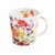 Кружка Dunoon Садовые цветы Кернгорм 480 мл, фарфор костяной, красная - Dunoon