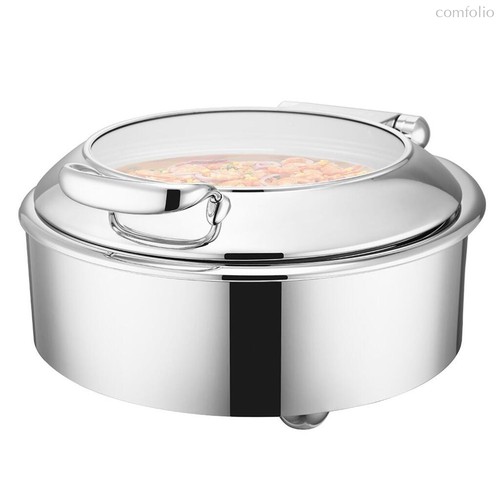 Мармит электрический 7 л круглый с откидной крышкой и окном Vienna - SUNNEX