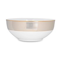 Салатник Narumi Золотой алмаз 22 см, фарфор костяной - Narumi