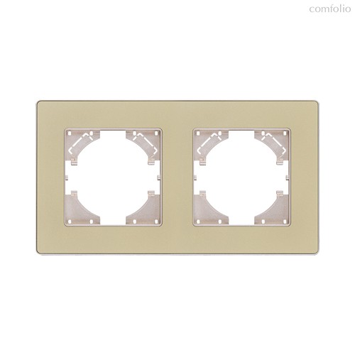 Рамка 2-постовая, золотой Kollinger Eleganz Acryl EA2GD - Kollinger