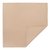 Салфетка бежевого цвета с фактурным рисунком из хлопка из коллекции Essential, 53х53см - Tkano
