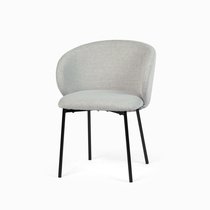 Обеденный стул Jhonas, цвет молочный/черный - Cosmo