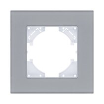 Рамка 1-постовая, стекло серый Kollinger Reflex MG RM1GY - Kollinger