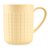 Кружка Decor de table Луч 380 мл, рельеф, фарфор, желтая - Decor De Table