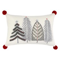 Чехол на подушку Enchanted pines из коллекции New Year Essential, 30х45 см - Tkano
