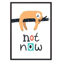 Ленивец "Not now", 21x30 см - Dom Korleone