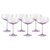 Набор креманок для шампанского Rosenthal Турандот 220 мл, стекло, розовый, 6 шт - Rosenthal