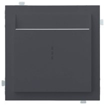 Лицевая панель для карточного выключателя 35731 BT, базальт - Rikett