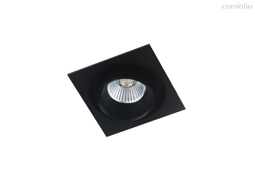 Donolux LED Periscope св-к встраиваемый,15Вт, L98хW98хH98мм, 1050Лм, 38°, 3000К, IP20, Ra >90, черны - Donolux
