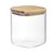 Банка для хранения квадратная Glass Acacia, 1,5 л - Smart Solutions