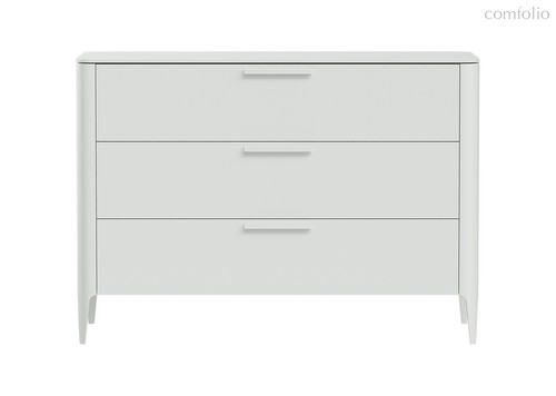 Комод Type 3 ящика ширина 120 см (белый) - Ellipse