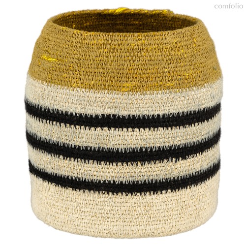 Корзина плетеная Colored lines (B) 15х17 см - Covali