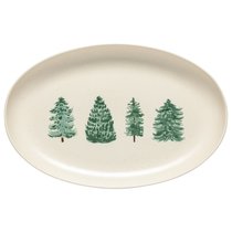 Блюдо овальное Pacifica Christmas Tree SOA411-CHT (SOA411-VC7208)