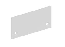 Боковая глухая заглушка для профиля DN18513 Цвет:Белый матовый, RAL9003,Серия:DN8ALE - Donel