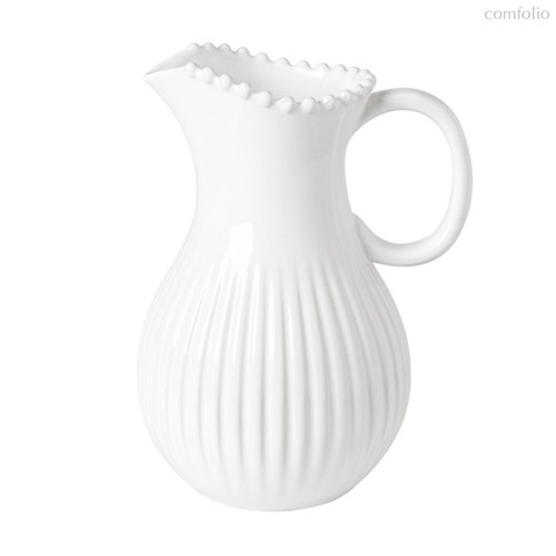 Кувшин Pearl White PEZ271-WHI(PEZ271-02202F), цвет белый - Costa Nova
