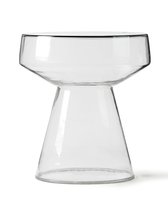 Прозрачный приставной столик Флумс Ø 37 см - Louvre Home