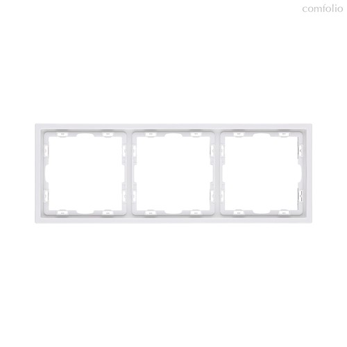 Рамка 3-постовая, белый матовый Kollinger Eclipse EC3WH - Kollinger
