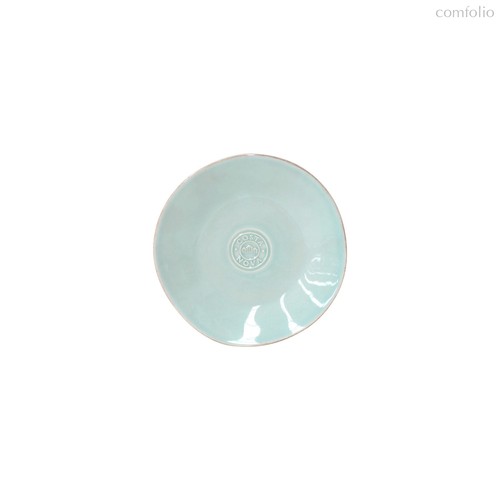 Тарелка круглая Nova Turquoise 16см NOP161-TRQ (NOP161-02409E), цвет бирюзовый, 16 см - Costa Nova