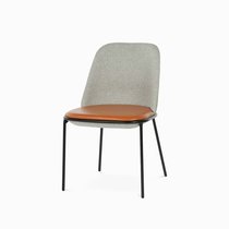 Обеденный стул Embrace, цвет оранжевый/темно-серый/черный - Cosmo