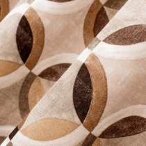 Ткань лонета Ритм кари ширина 280 см/ 1790, цвет коричневый - Altali