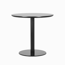 Обеденный стол Calgary диаметр 80, цвет черный - Cosmo