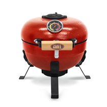 Портативный керамический гриль TRAVELLER 12 дюймов, цвет красный - Start Grill