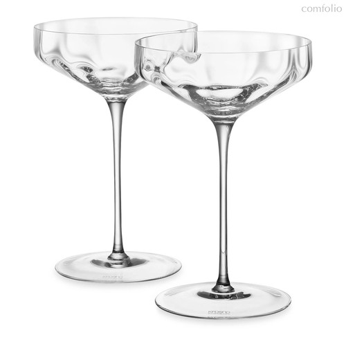 Набор креманок для шампанского Krosno Праздник 150 мл, 2 шт, стекло, п/к - Krosno